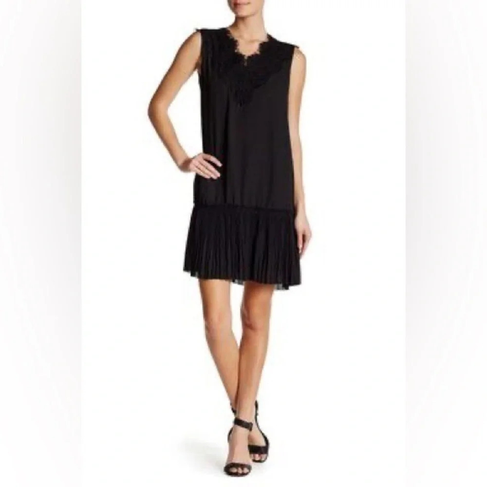 Max Studio size XL sleeveless black dress.